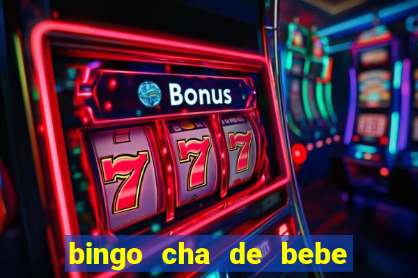 bingo cha de bebe cartelas para imprimir